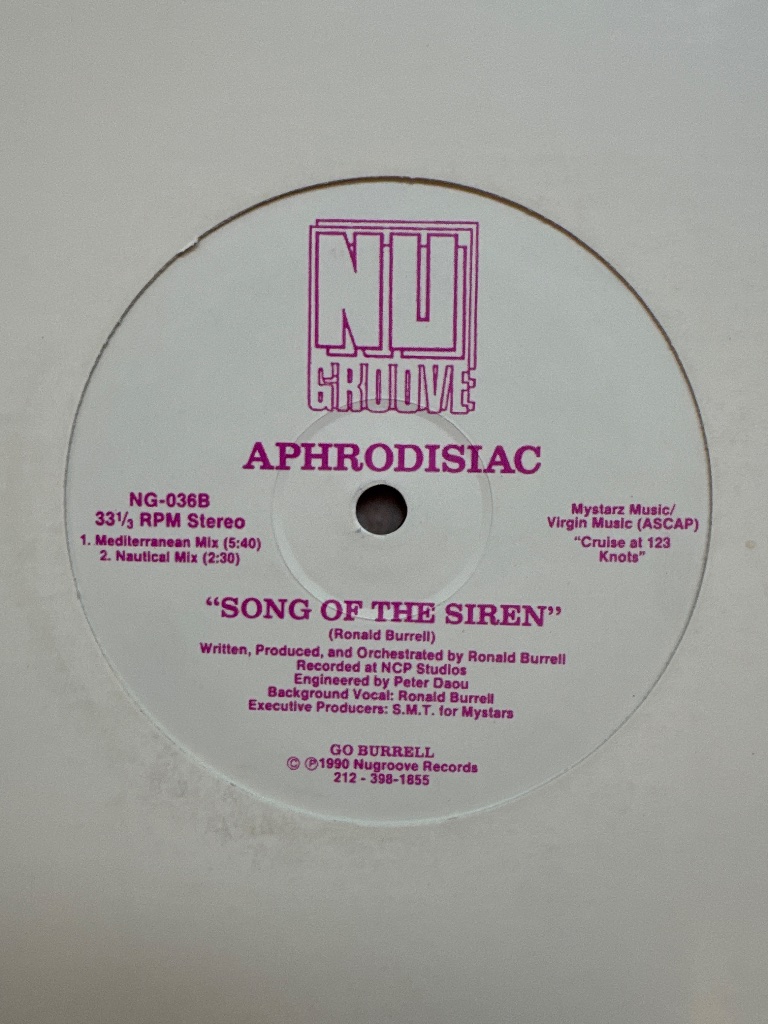 Pochette de Aphrodisiac – Song Of The Siren