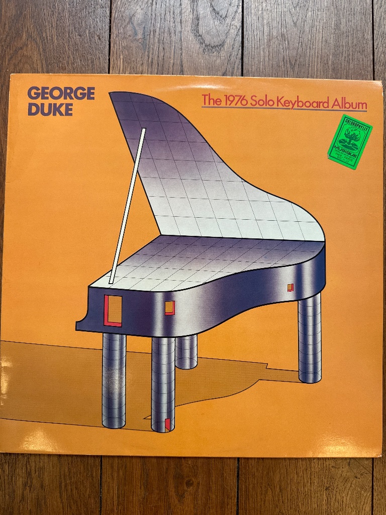 Pochette de George Duke – The 1976 Solo Keyboard Album