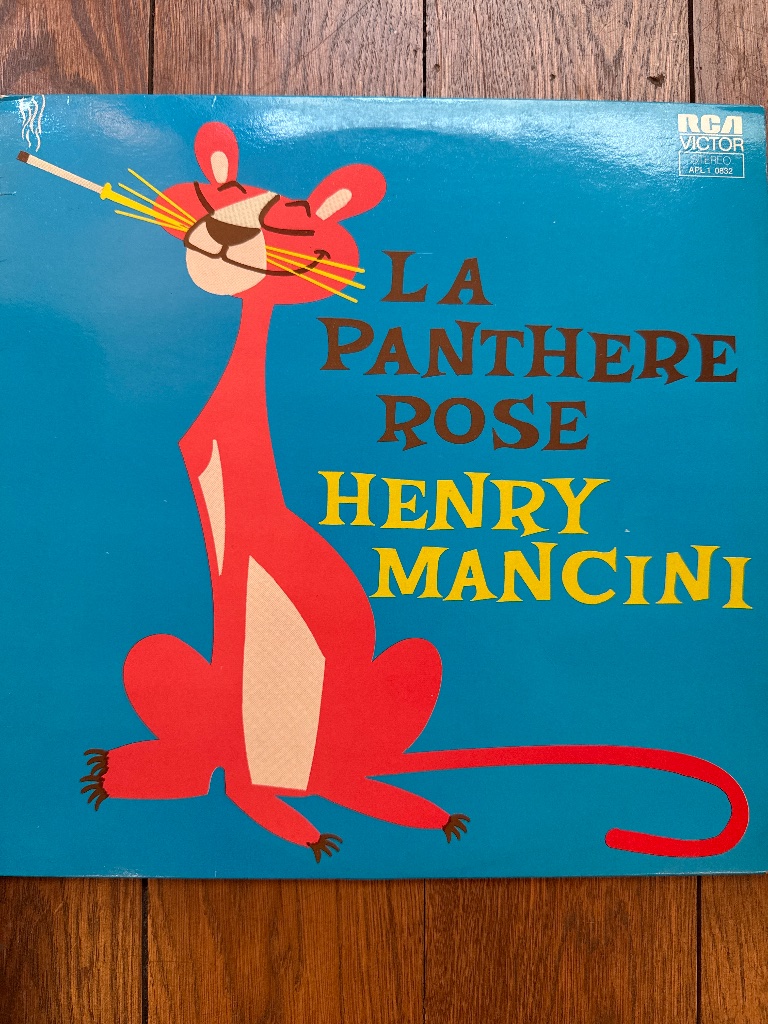 Pochette de Henry Mancini – La Panthère Rose (The Pink Panther)