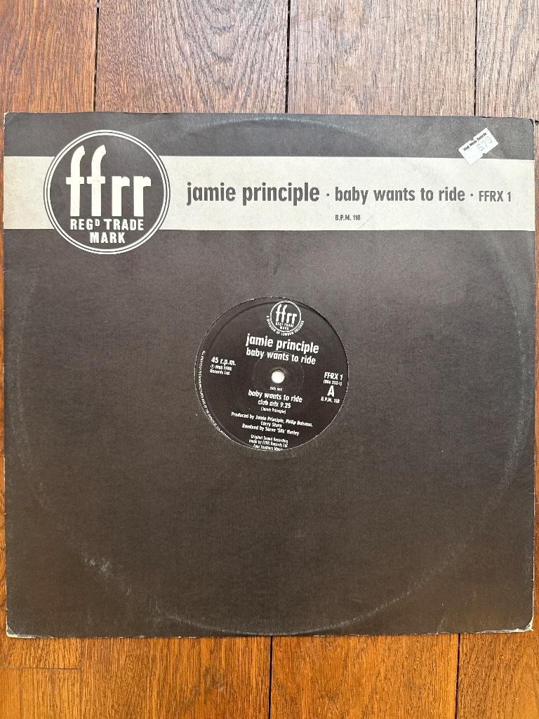 Pochette de Jamie Principle – Baby Wants To Ride