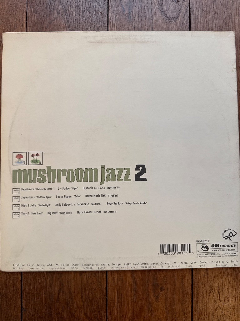 Pochette de Mark Farina – Mushroom Jazz 2