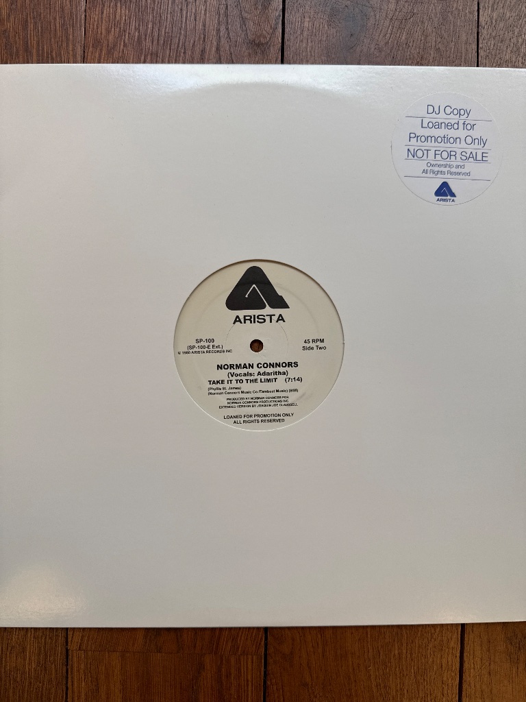 Pochette de Norman Connors – Take It To The Limit (Joaquin Joe Claussell Remix)