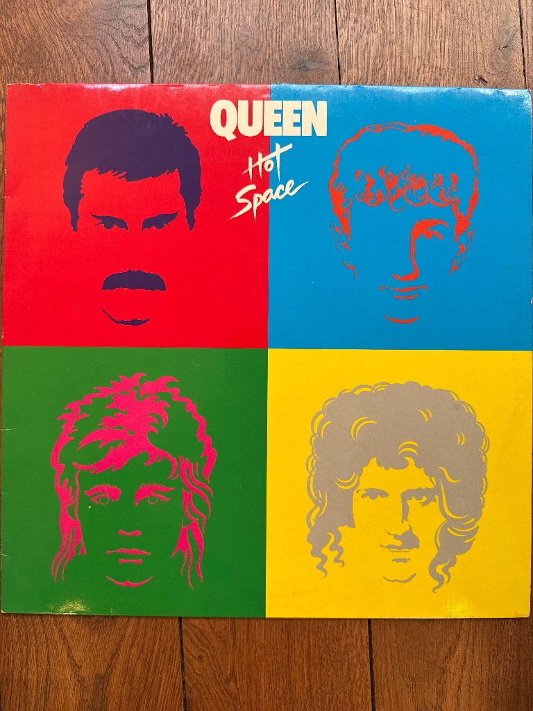 Pochette de Queen – Hot Space