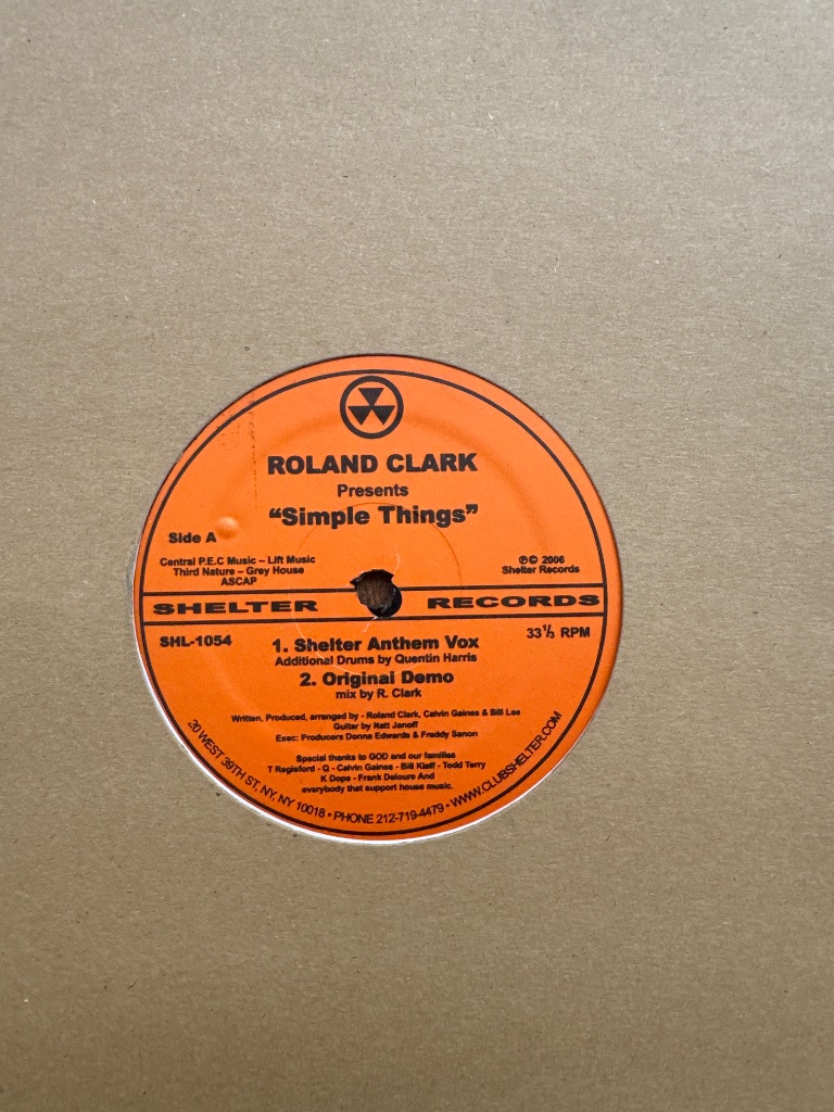 Pochette de Roland Clark – Simple Things