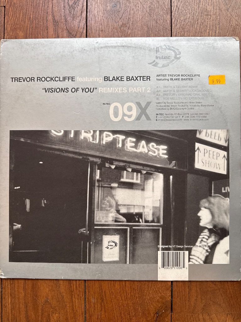 Pochette de Trevor Rockcliffe featuring Blake Baxter – Visions of You (Remixes Part 2)